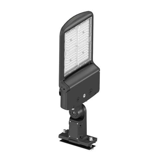 ZOHO 6th Gen | LED Area Light | Adj Watt 200W/240W/300W | 49800 Lumens | Adj CCT 4000K/5000K/5700K | 120-277V | 3-Pin Sensor Receptacle | Universal Bracket | IP65 | UL & DLC Listed