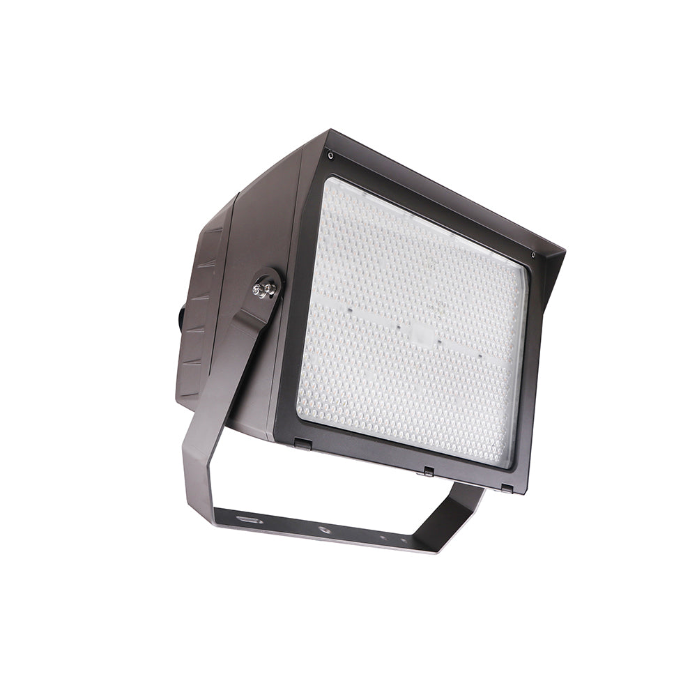 UNION | LED Flood Light | Adj Watt 300W/400W/500W | 77500 Lumens | Adj CCT 3K/4K/5K | 120-277Vac | Universal Bracket / Yoke Mount / U-Bracket Included | IP65 | UL & DLC Listed