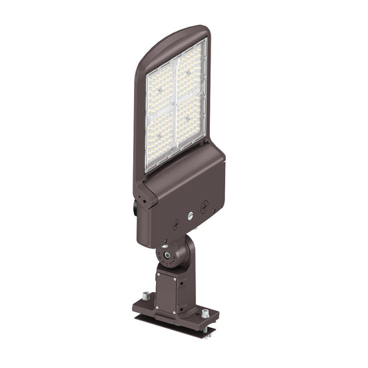 ZOHO 6th Gen | LED Area Light |  Adj Watt 200W/240W/300W | 49800 Lumens | Adj CCT 4000K/5000K/5700K | 120-277V | 3-Pin Sensor Receptacle | Universal Bracket | IP65 | UL & DLC Listed