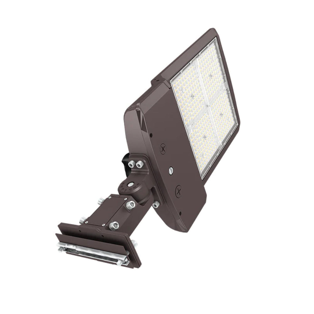 ZOHO 6th Gen | LED Area Light | Adj Watt 100W/120W/150W | 25500 Lumens | Adj CCT 4K/5K/5700K | 120-277V | 3-Pin Sensor Receptacle | Universal Bracket | IP65 | UL & DLC Listed
