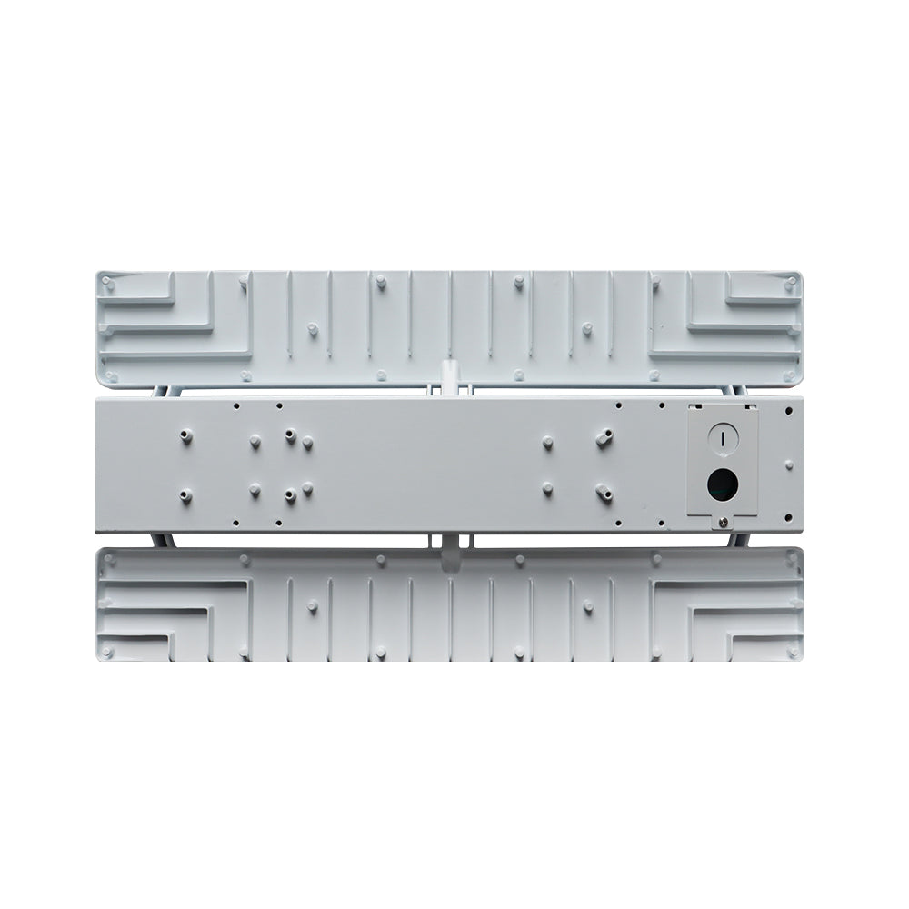 LOYA 2nd Gen | LED Linear High Bay | Adj Watt 240W/270W/310W | 46810 Lumens | Adj CCT 4000K-5000K | 120-277V | Built-In 40W Emergency Battery Backup | White Housing | UL & DLC Listed
