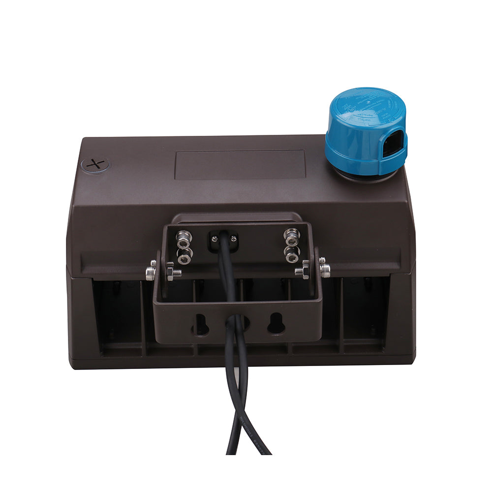 UNION | LED Flood Light | Adj Watt 120W/150W/200W | 30000 Lumens | CCT 5000K | 120V-277V | Slip Fitter / Yoke Mount Included | Bronze Housing | IP65 | UL & DLC Listed