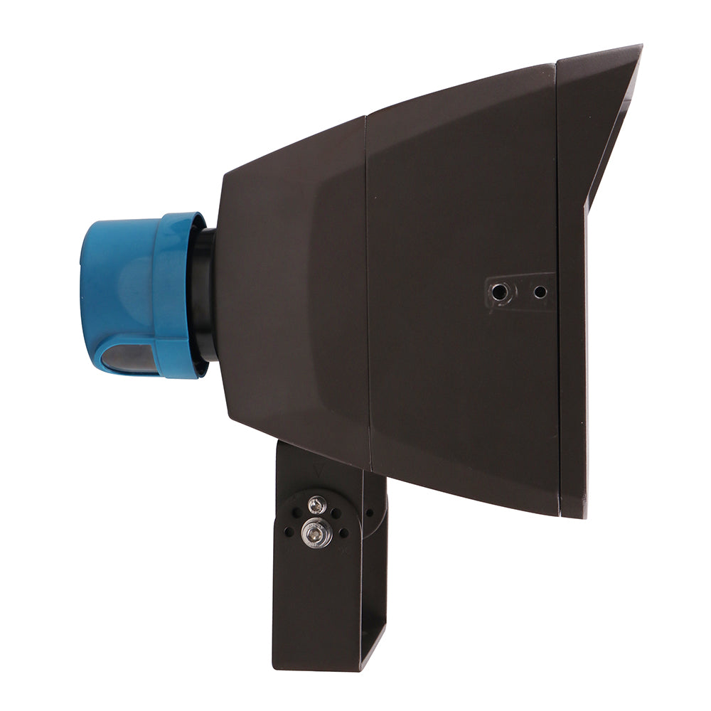 UNION | LED Flood Light | Adj Watt 120W/150W/200W | 30000 Lumens | CCT 5000K | 120V-277V | Slip Fitter / Yoke Mount Included | Bronze Housing | IP65 | UL & DLC Listed