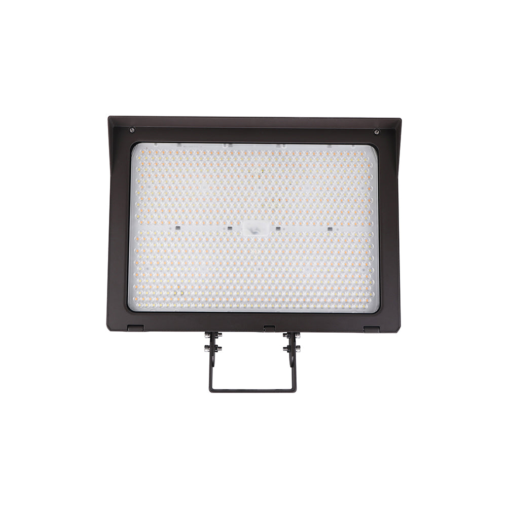 UNION | LED Flood Light | Adj Watt 300W/400W/500W | 77500 Lumens | Adj CCT 3K/4K/5K | 120-277Vac | Universal Bracket / Yoke Mount / U-Bracket Included | IP65 | UL & DLC Listed