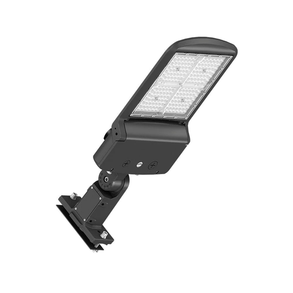 ZOHO 6th Gen | LED Area Light | Adj Watt 200W/240W/300W | 49800 Lumens | Adj CCT 4000K/5000K/5700K | 120-277V | 3-Pin Sensor Receptacle | Universal Bracket | IP65 | UL & DLC Listed