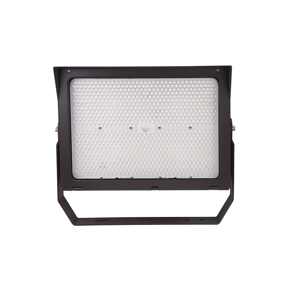 UNION | LED Flood Light | Adj Watt 300W/400W/500W | 77500 Lumens | Adj CCT 3K/4K/5K | 120-277Vac | Universal Bracket / Yoke Mount / U-Bracket Included | IP65 | UL & DLC Listed