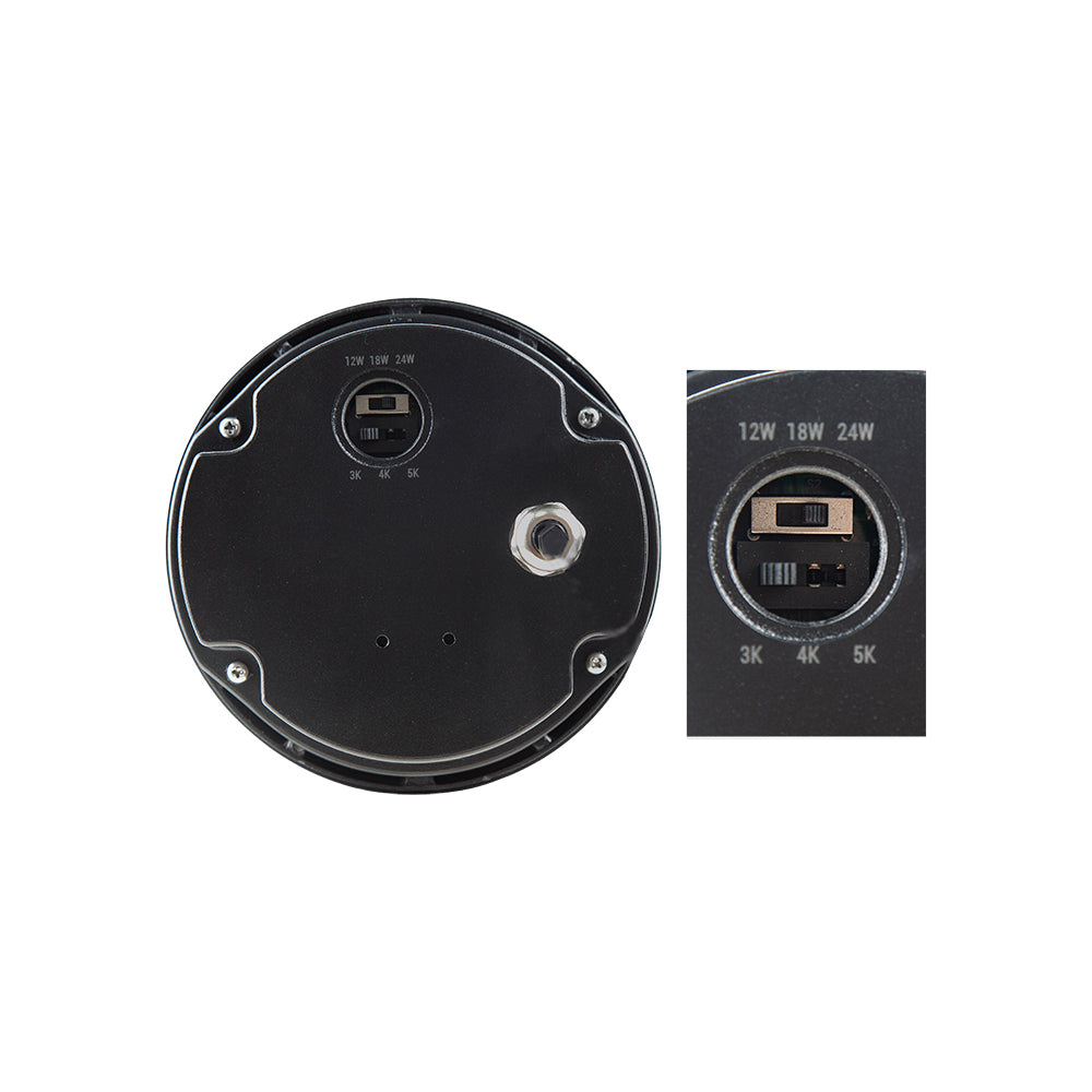 GLOW PATH | LED Bollard | Adj Watt 12W/18W/24W | 2640 Lumens | Adj CCT 3000K/4000K/5000K | 120-277Vac | 42 inch | Type V | IP65 | UL & DLC Listed