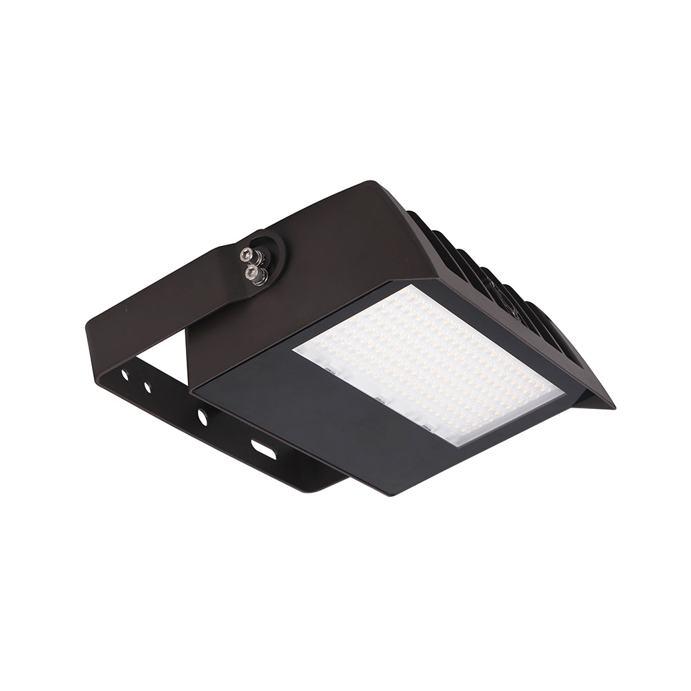 ORRA | RGBW LED Architectural Flood Light | 75 Watt | 120-277V | Built in Bluetooth with Tuya App | U-Bracket Included | Bronze Housing | IP65