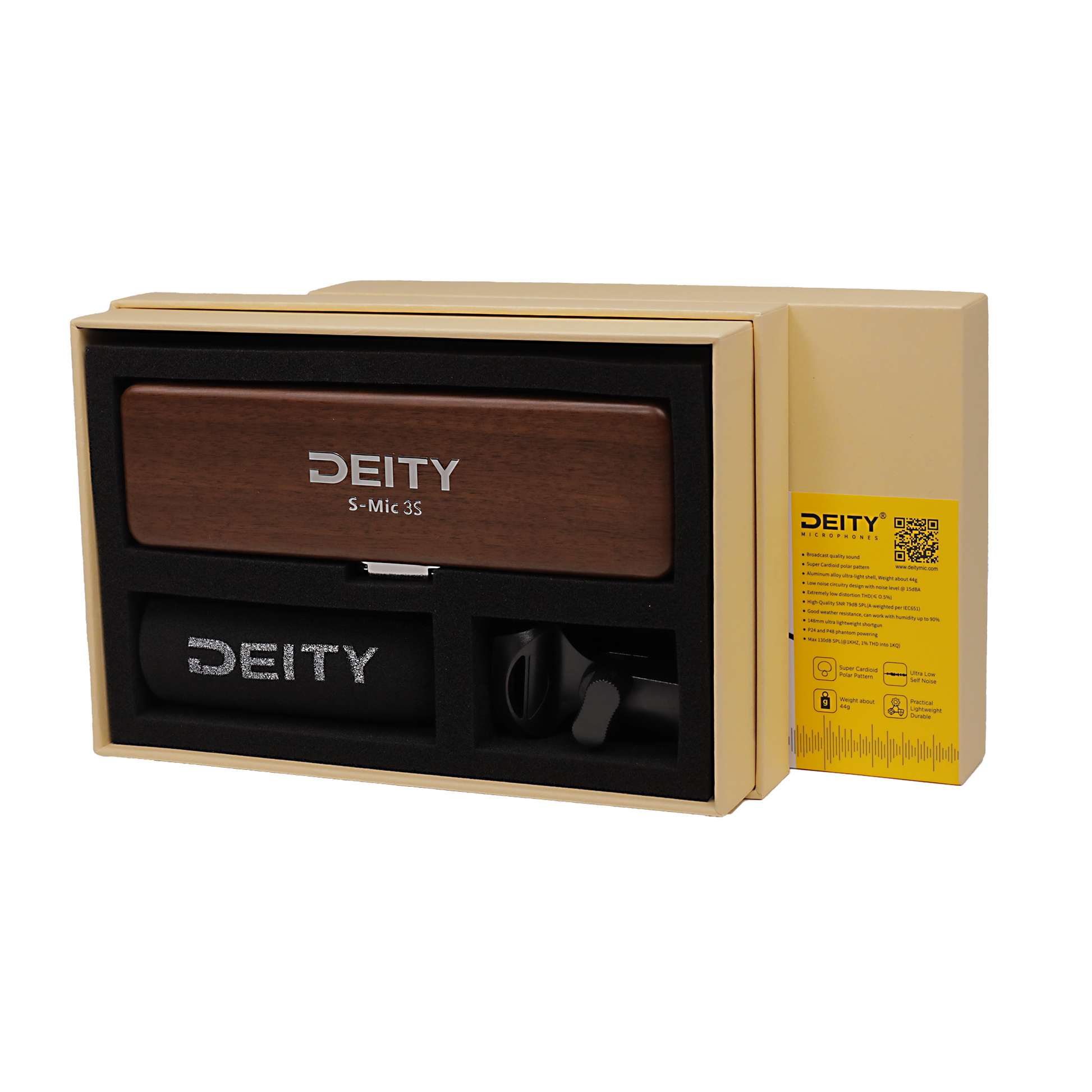 Deity S-Mic 3S Short XLR Shotgun Microphone - view 3