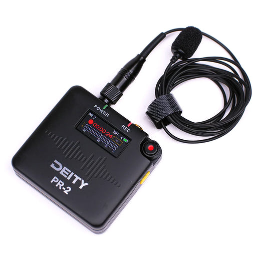 Deity PR-2 Stereo Pocket Recorder with Lavalier